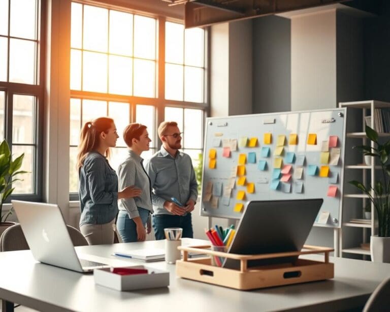 Wie setze ich Kanban im Büro richtig ein?