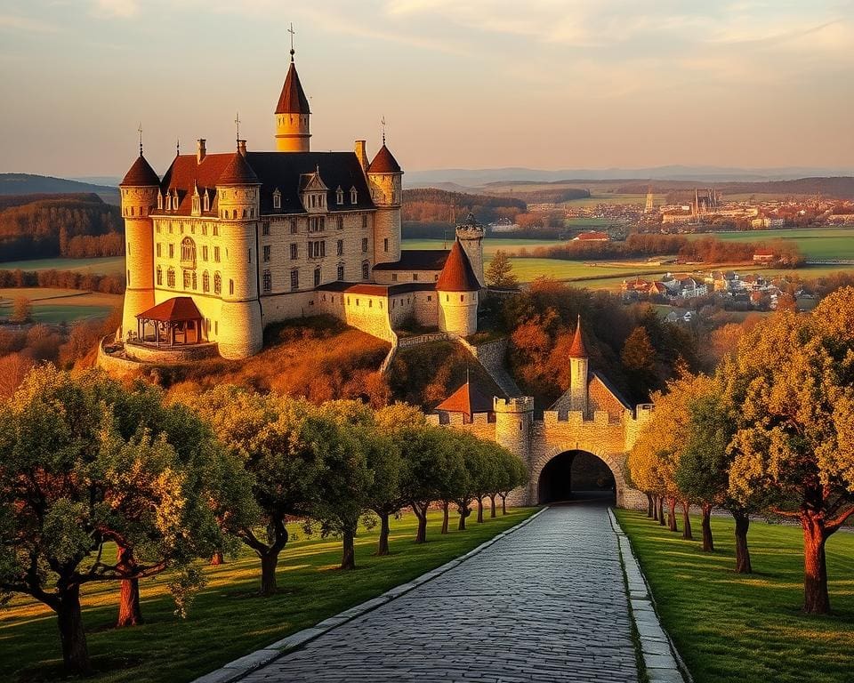 Die schoensten Burgen in Mitteleuropa
