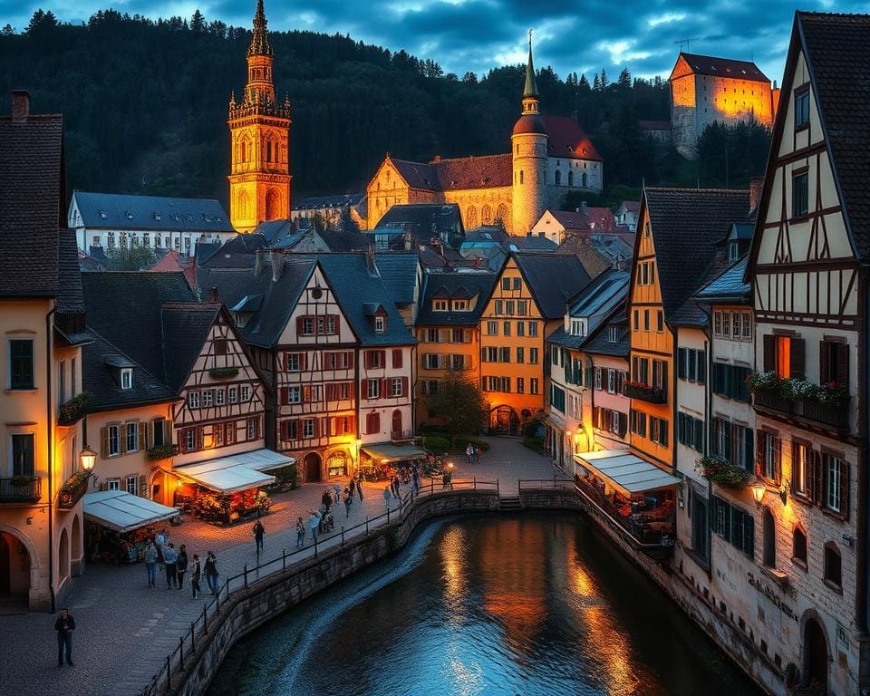 Schoene Altstaedte in Mitteleuropa entdecken