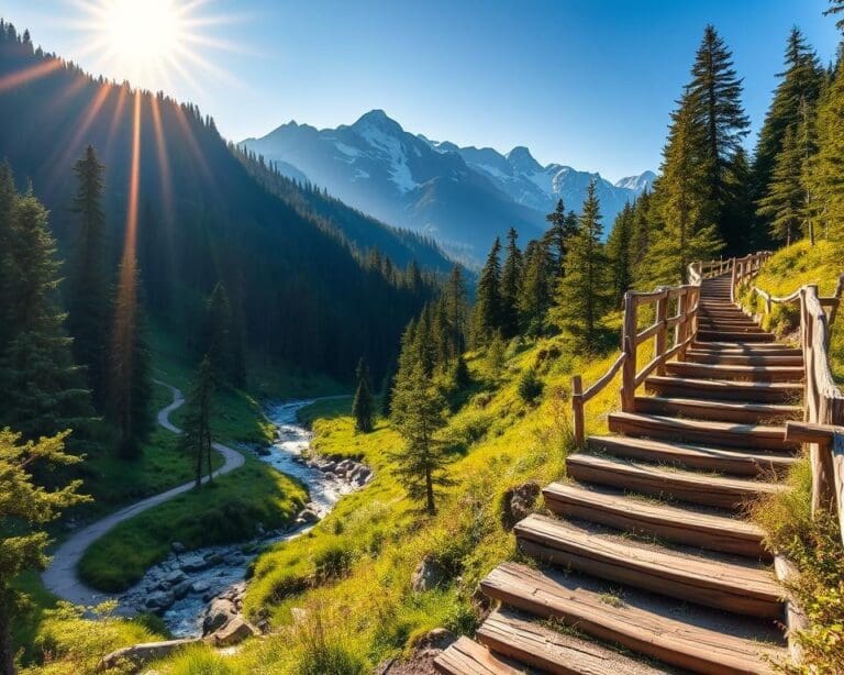 Wie findest du gute Wanderwege fuer Einsteiger?