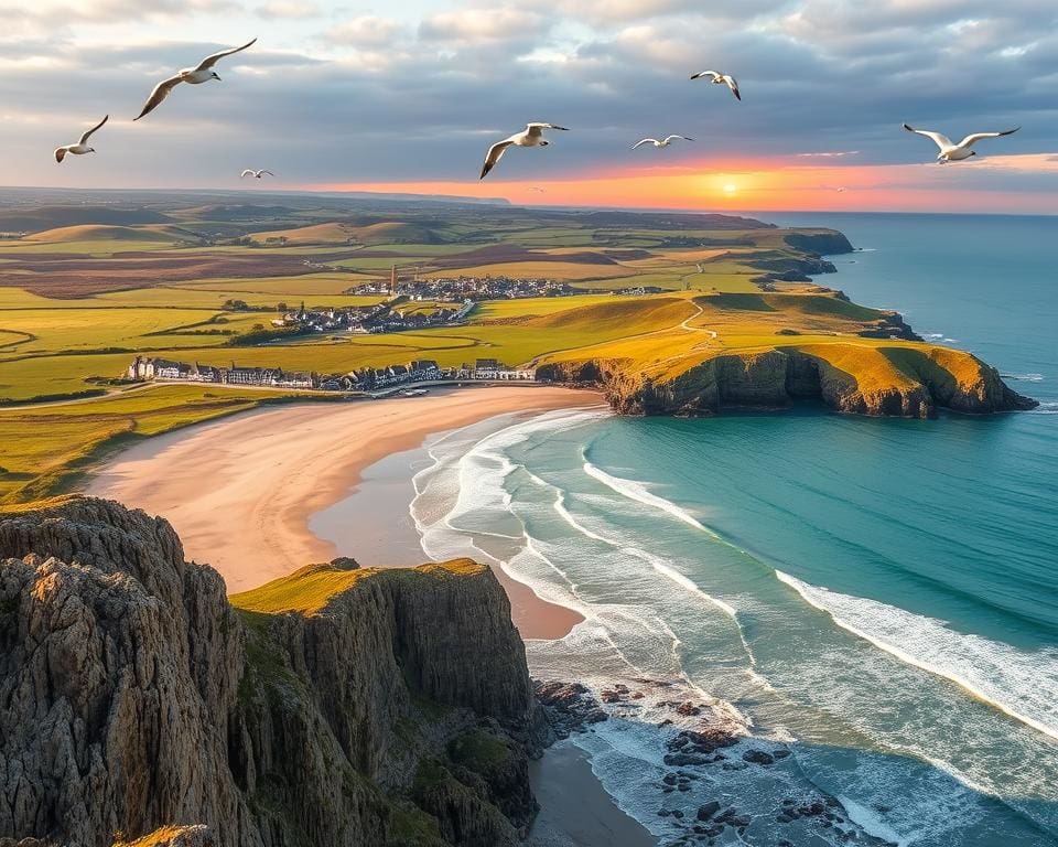 Wie planst du eine Reise entlang der Nordseekueste?