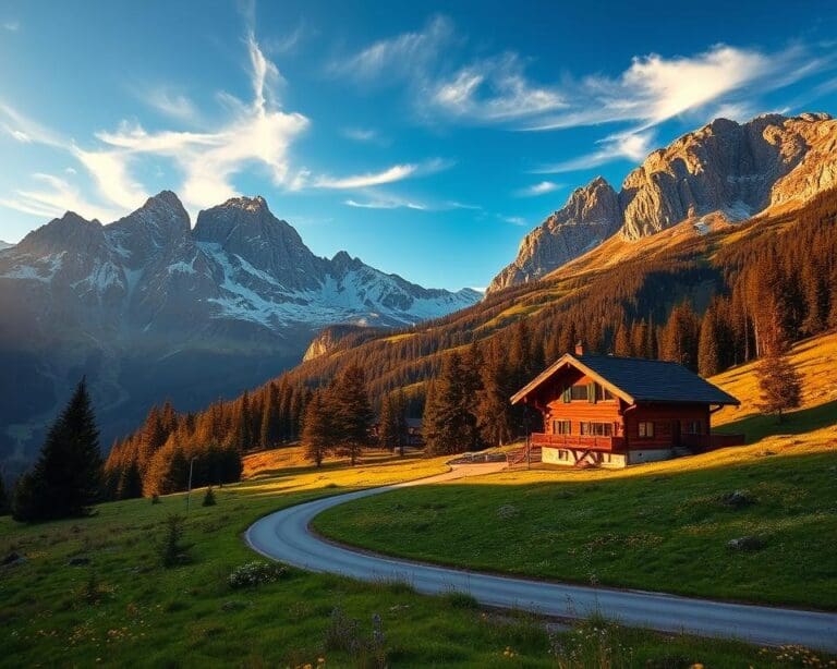 Wie planst du eine entspannte Reise durch die Alpen?