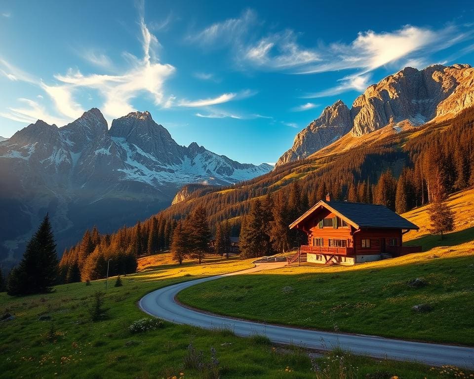 Wie planst du eine entspannte Reise durch die Alpen?