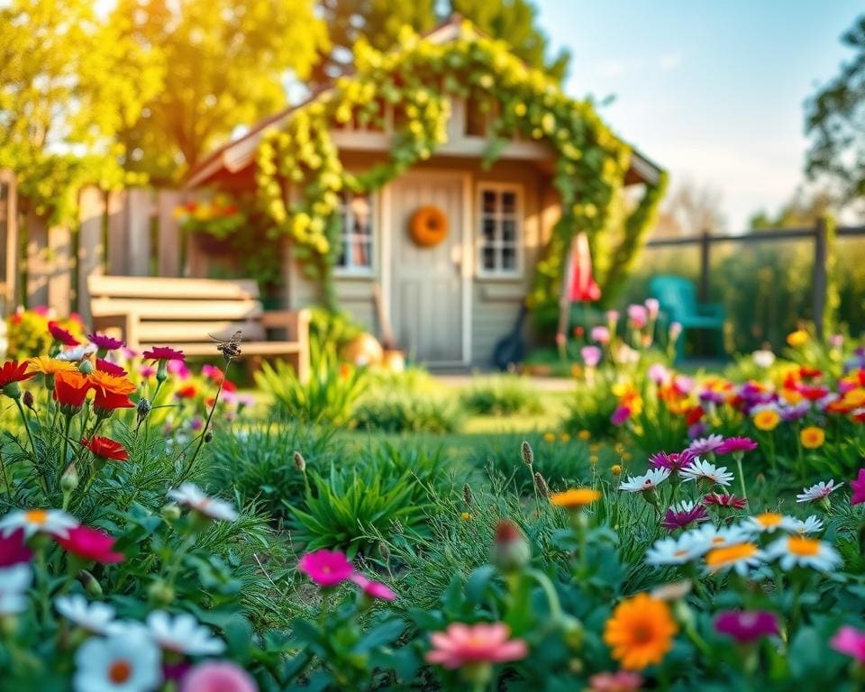 Womit wird ein alter Garten wieder lebendig?