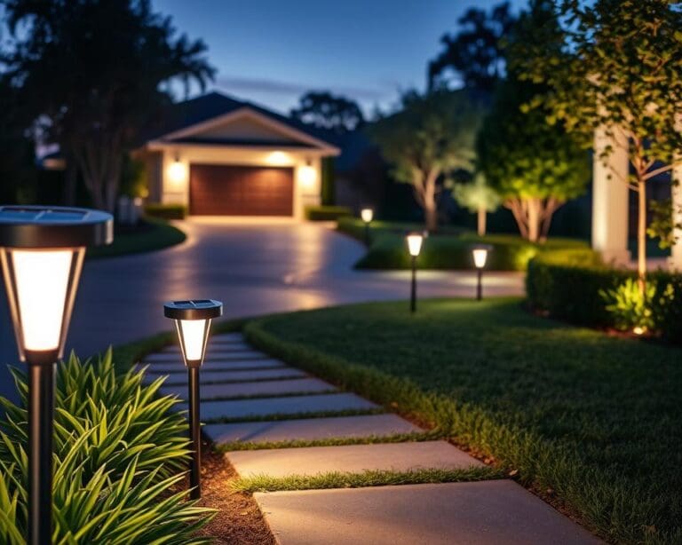 Beleuchtungslösungen für Wege und Einfahrten