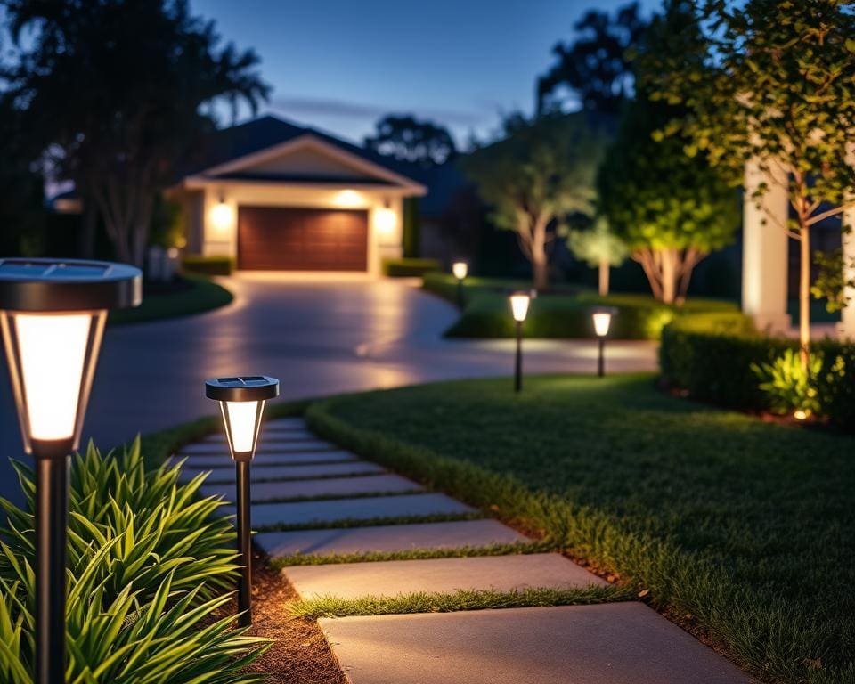 Beleuchtungslösungen für Wege und Einfahrten