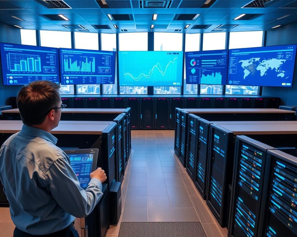 Digitale Steuerung von Großspeichern