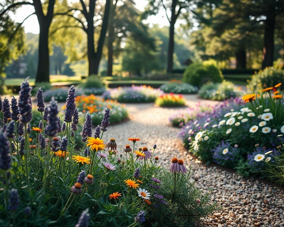 Staudenbeete für natürliche Gartengestaltung