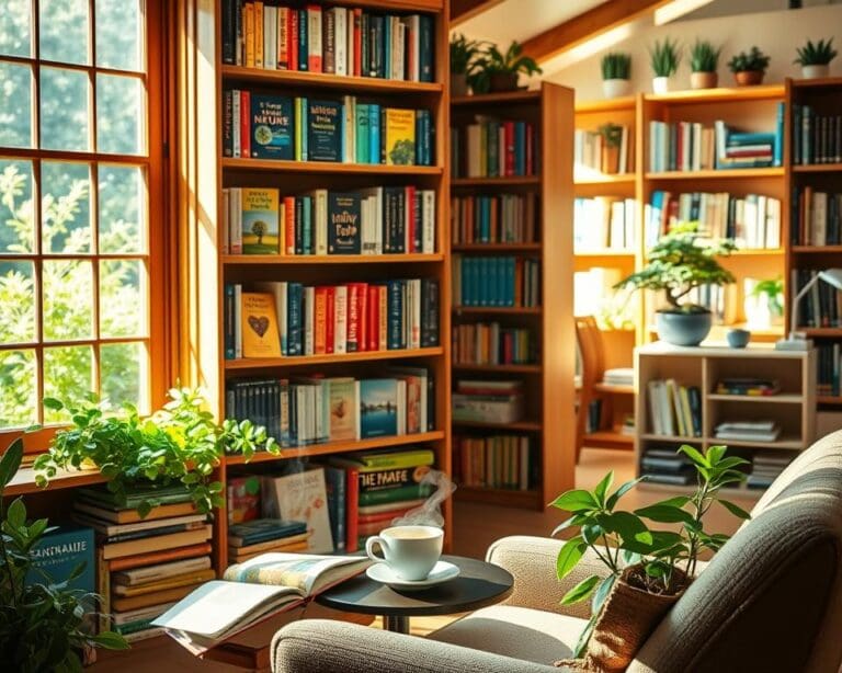 Warum gehören Bücher zu nachhaltigem Genuss?