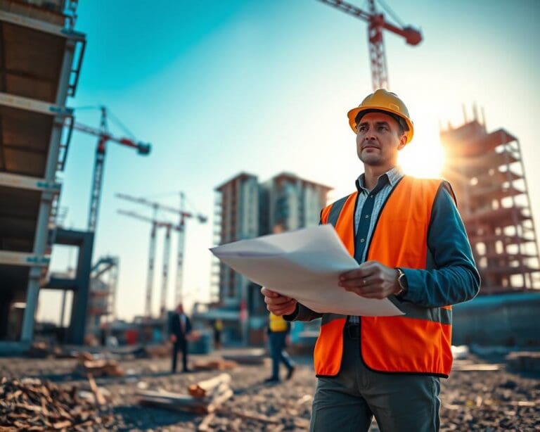 Wie arbeitet ein Bauleiter bei Grossprojekten?