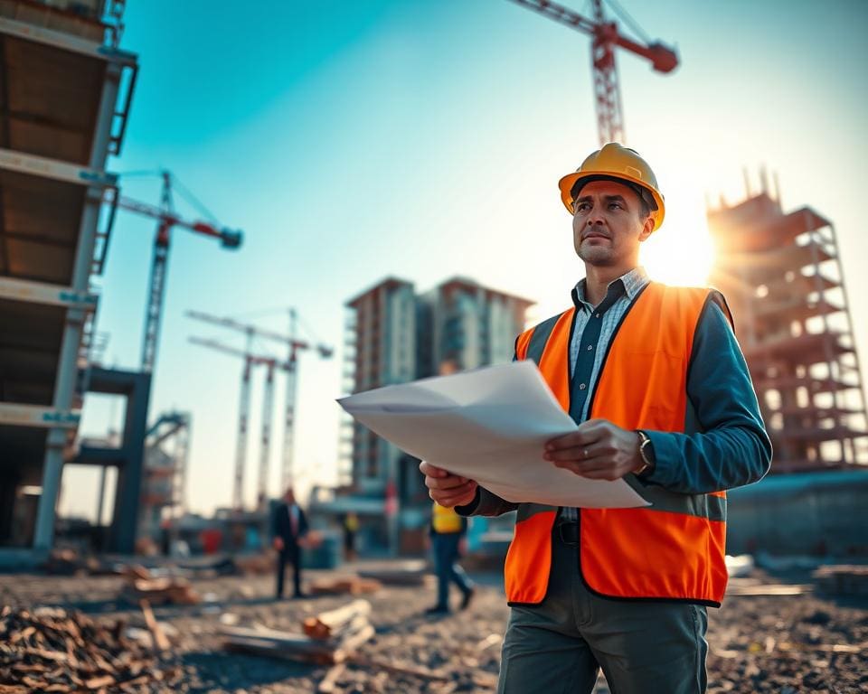 Wie arbeitet ein Bauleiter bei Grossprojekten?