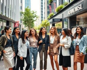 Wie entwickelt sich moderne Damenmode?