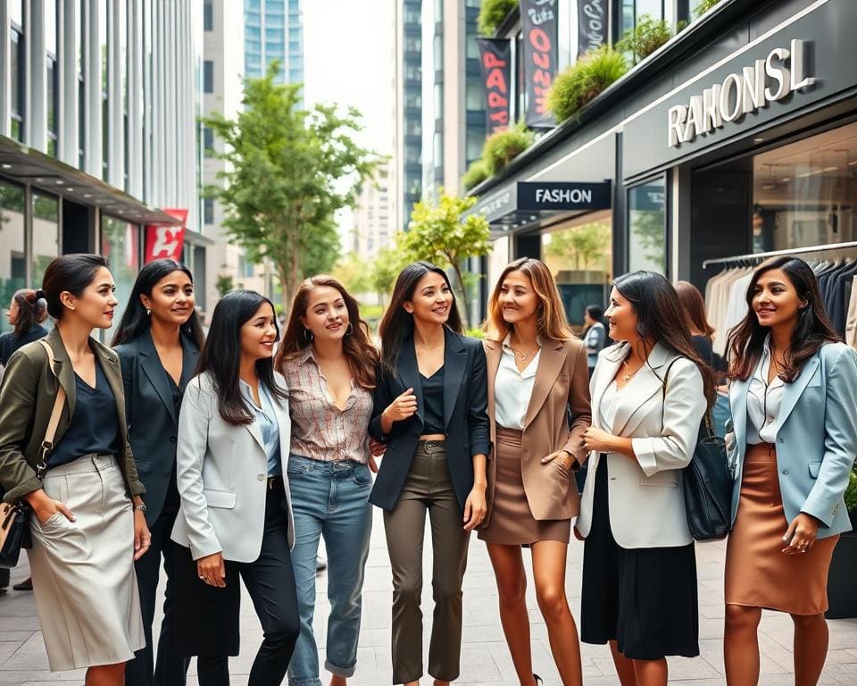 Wie entwickelt sich moderne Damenmode?