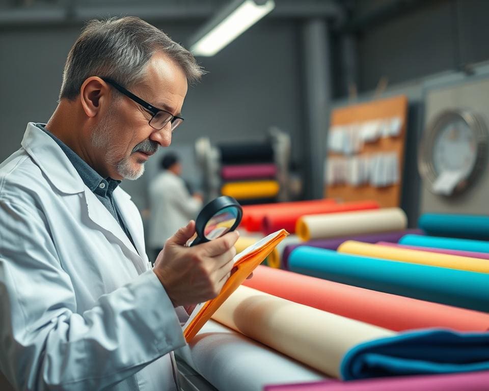 Wie hilft ein Qualitätsprüfer Textilien?