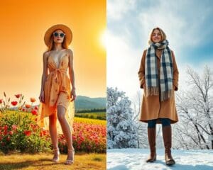 Wie unterscheiden sich Sommer- und Wintermode?