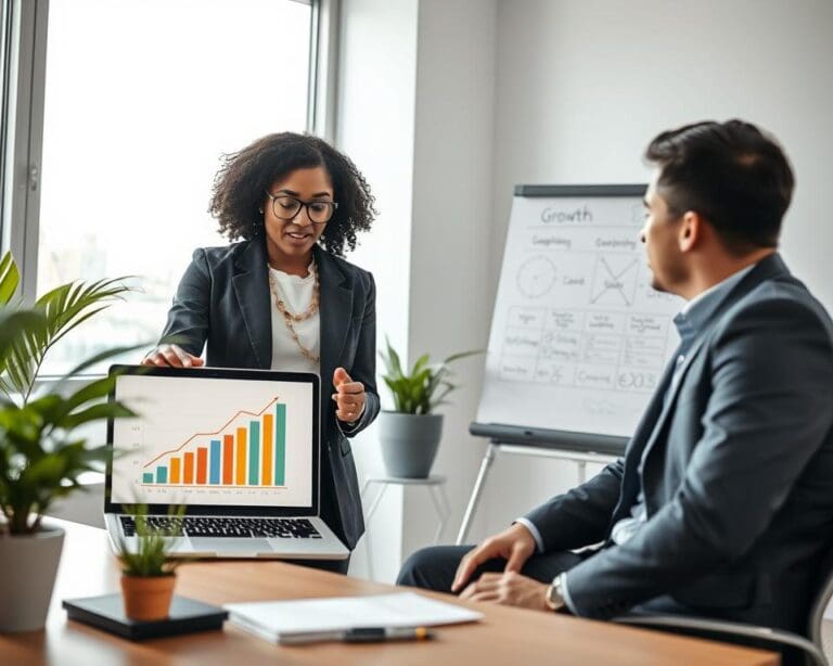 Wie unterstuetzt ein Marketingberater Firmenwachstum?