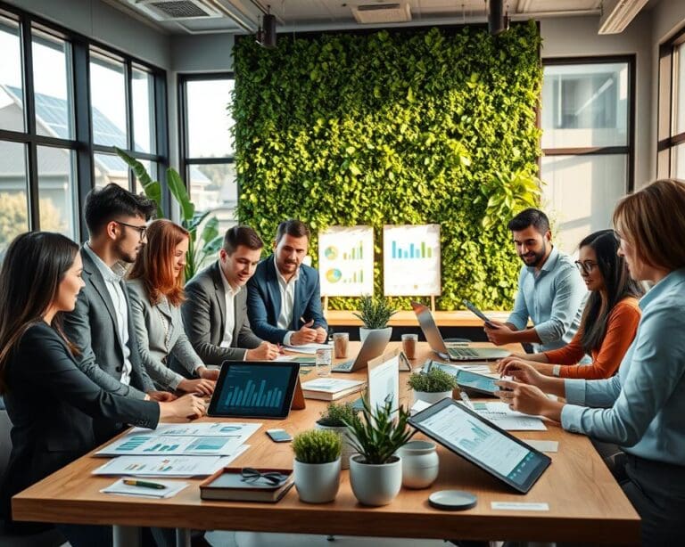 Wie unterstützt ein Nachhaltigkeitsmanager Projekte?