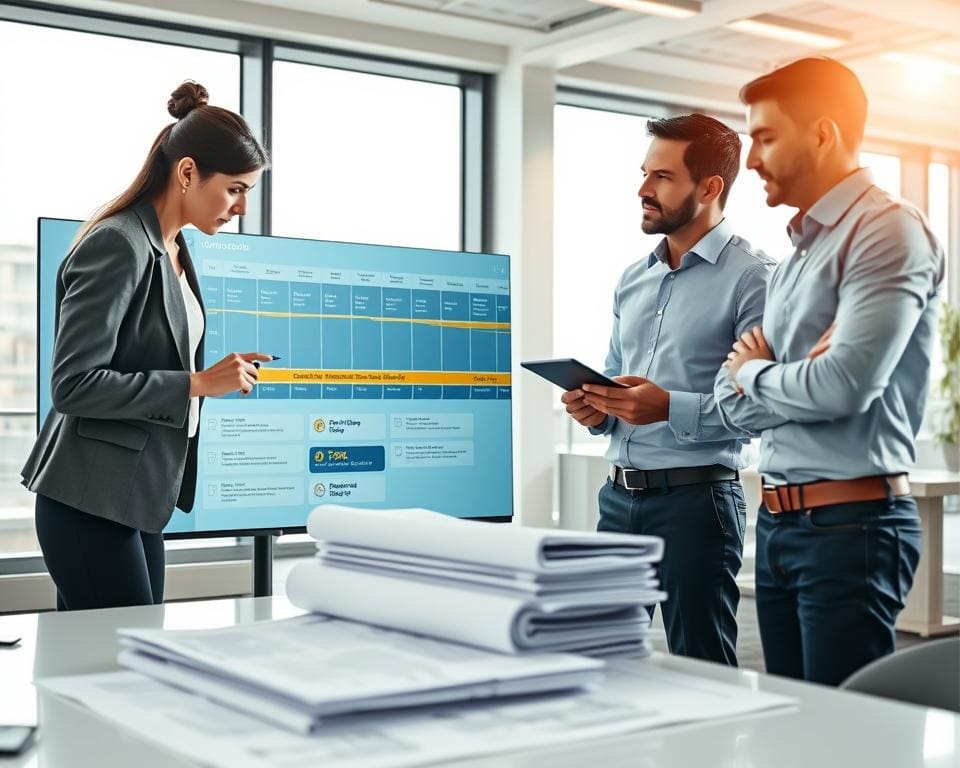 Wie funktionieren digitale Bauzeitenpläne?