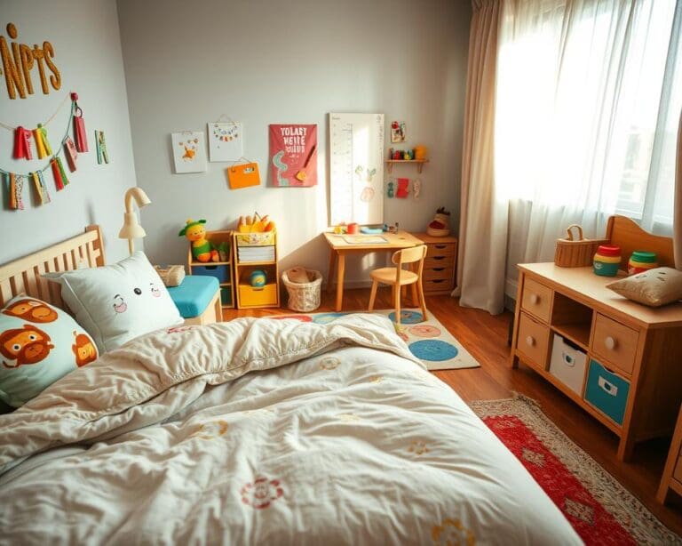 Wie richtet man ein kindgerechtes Schlafzimmer ein?