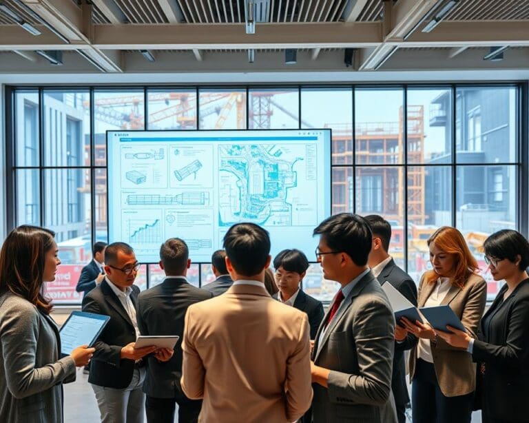 Wie unterstützen Plattformen Baukoordination?