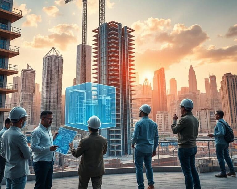 Wie unterstützen digitale Zwillinge Bauwerke?