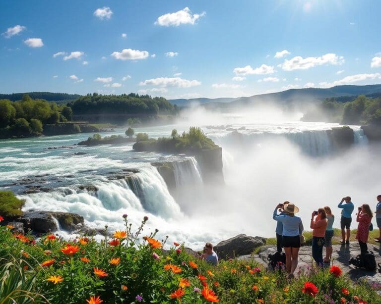Warum ist der Rheinfall so beliebt?