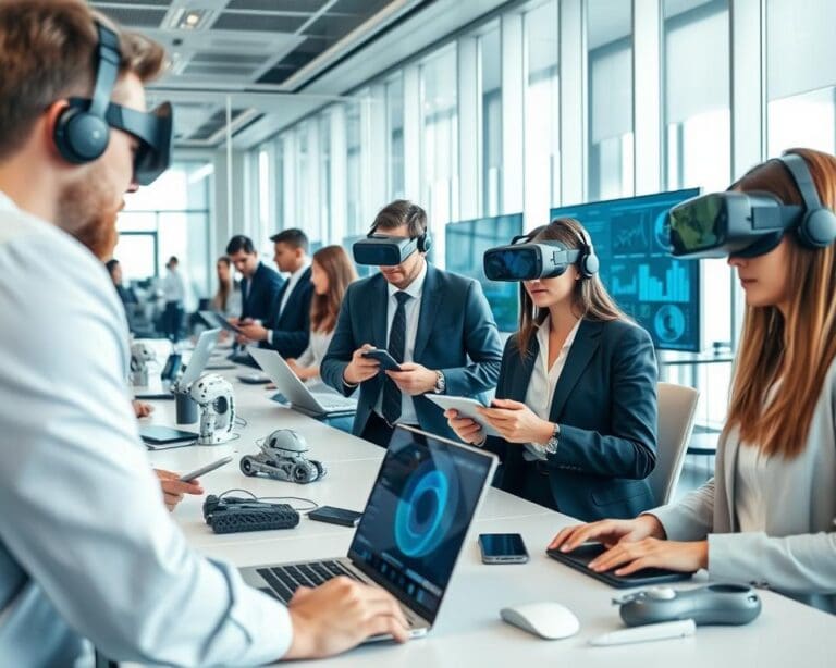 Wie beeinflusst Technologie das Arbeiten?