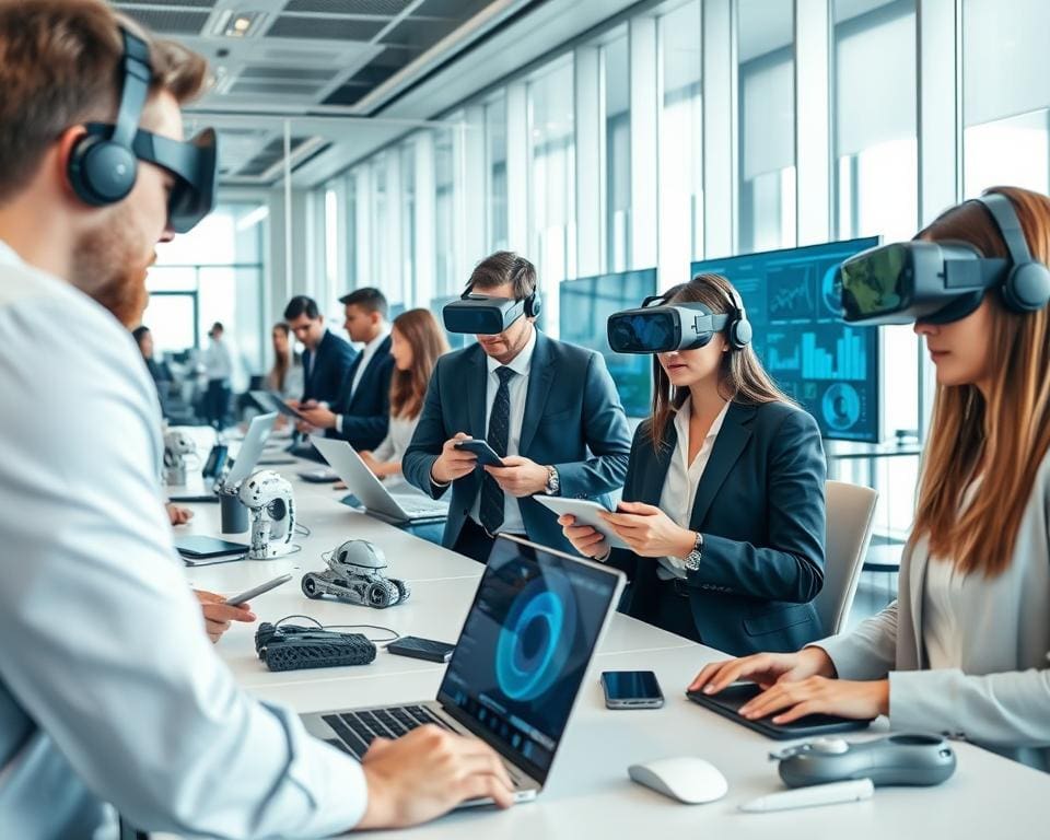 Wie beeinflusst Technologie das Arbeiten?