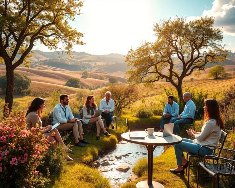 Wie entwickelt man neue Routinen im Süden?