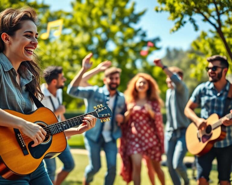 Wie fördert Musik Lebensfreude?