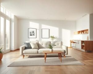 Wie gestaltet man Wohnräume minimalistisch?