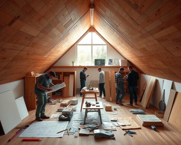 Wie gestaltet man einen Dachausbau effizient?