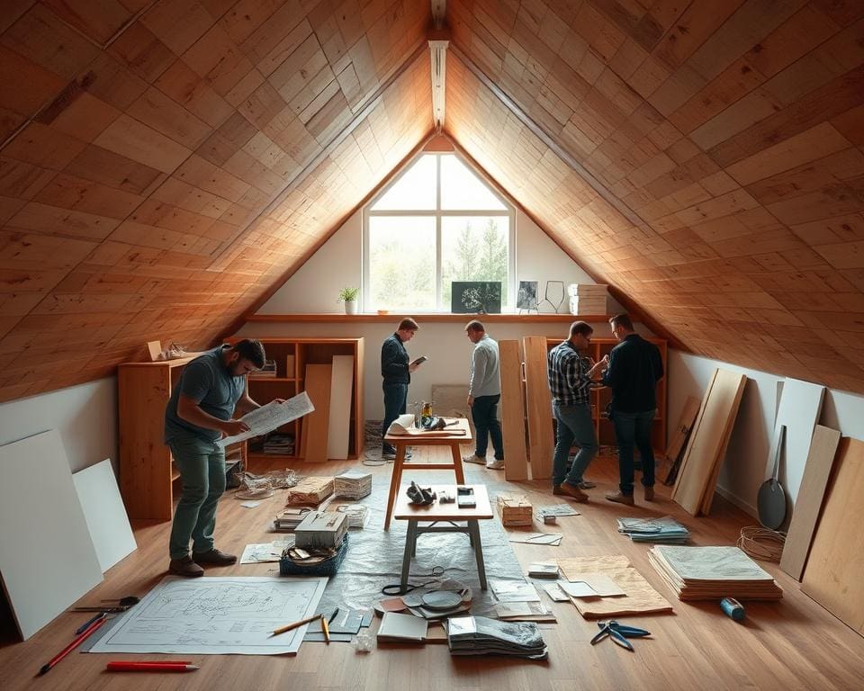 Wie gestaltet man einen Dachausbau effizient?
