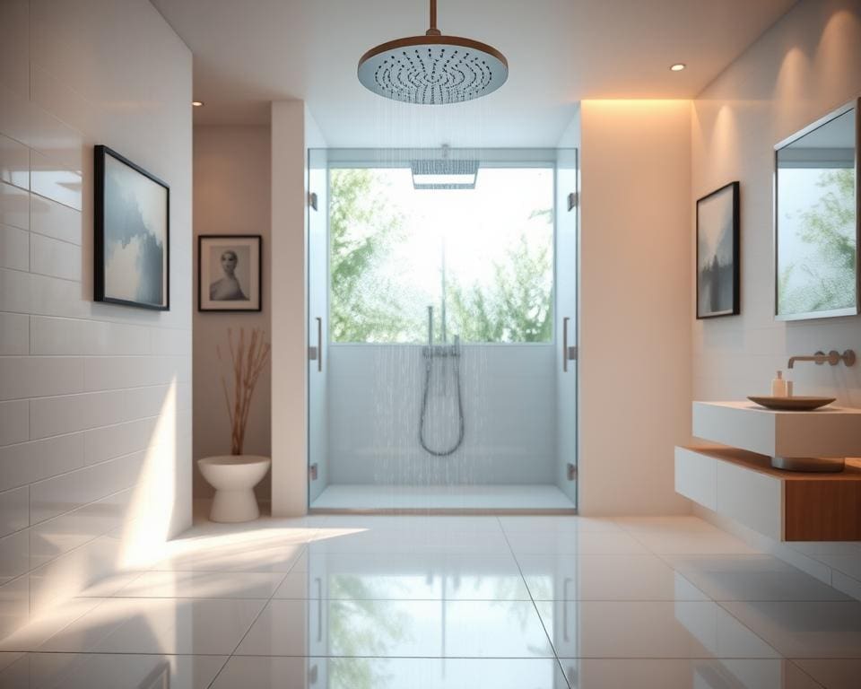 Wie modernisiert man ein Bad mit Regendusche?