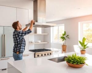 Wie modernisiert man eine Küche mit neuer Dunstabzugshaube?