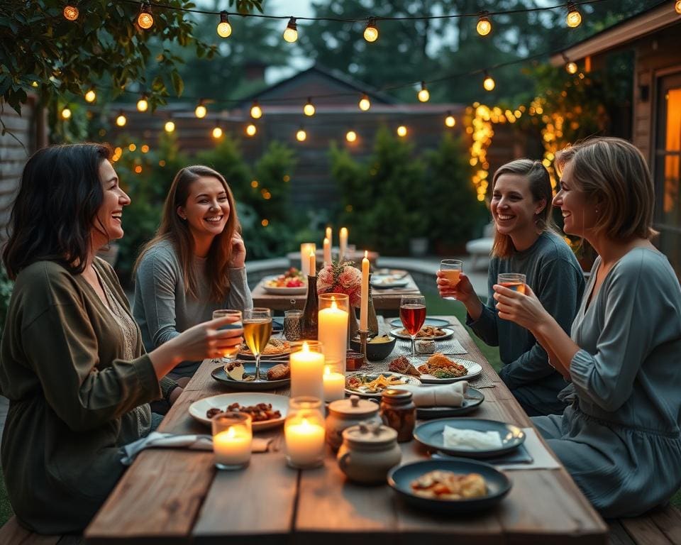Abend mit Freunden planen