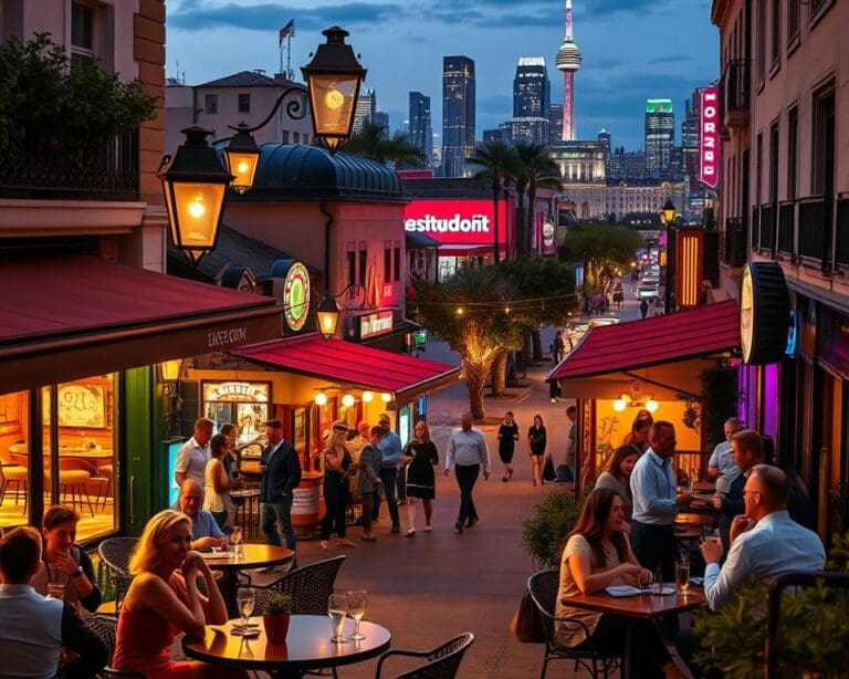 unterhaltsamer Abend Orte