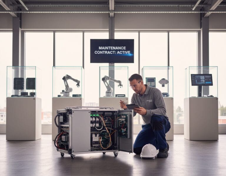 Warum lohnt sich ein Wartungsvertrag für technische Anlagen?