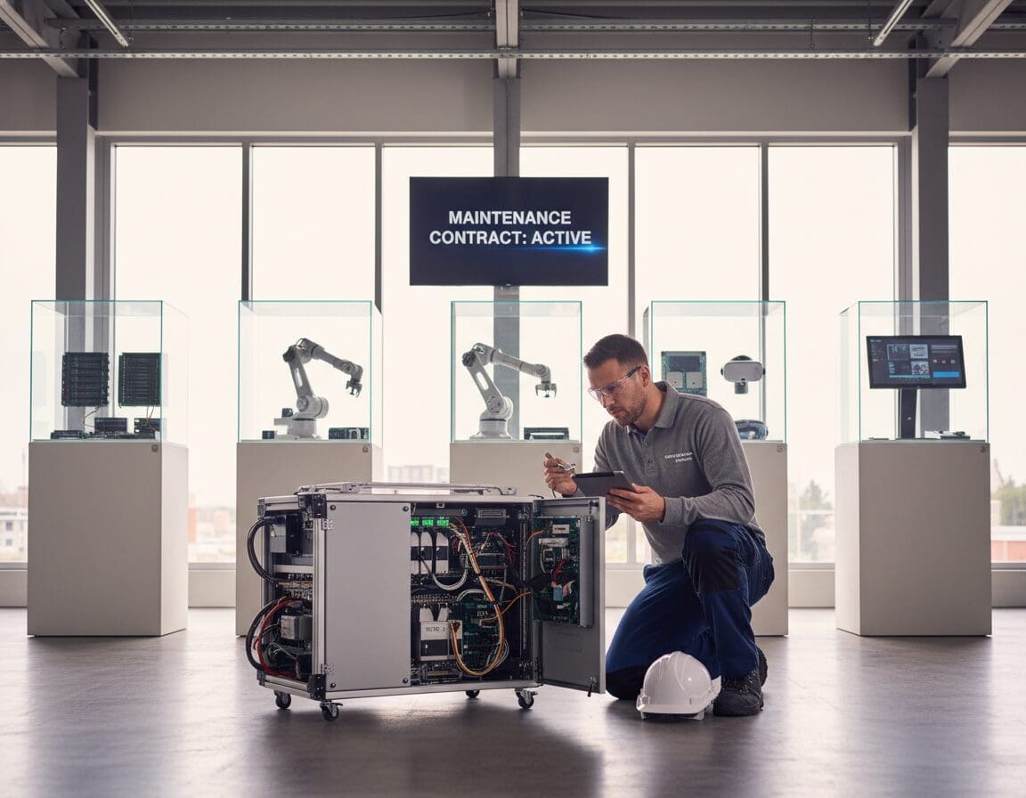 Warum lohnt sich ein Wartungsvertrag für technische Anlagen?