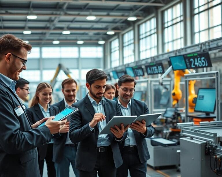 Technologie Industrie Produktivität