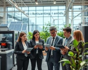 Technologie nachhaltige Produktion