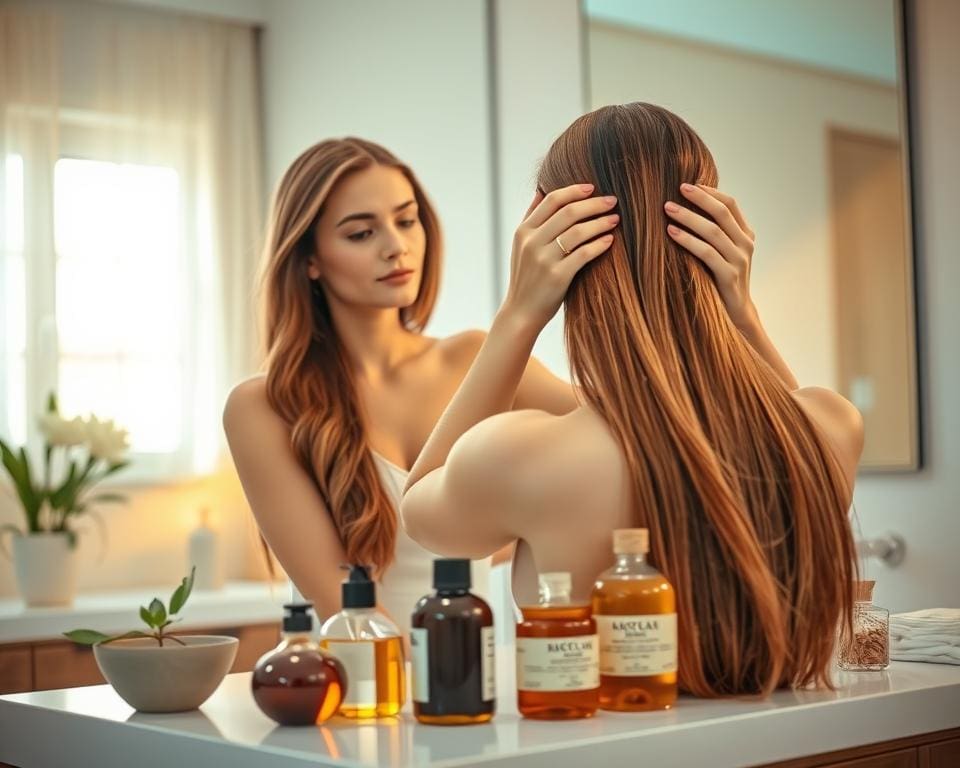 Haarpflege