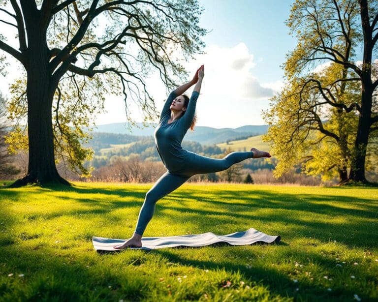 Yoga im Freien