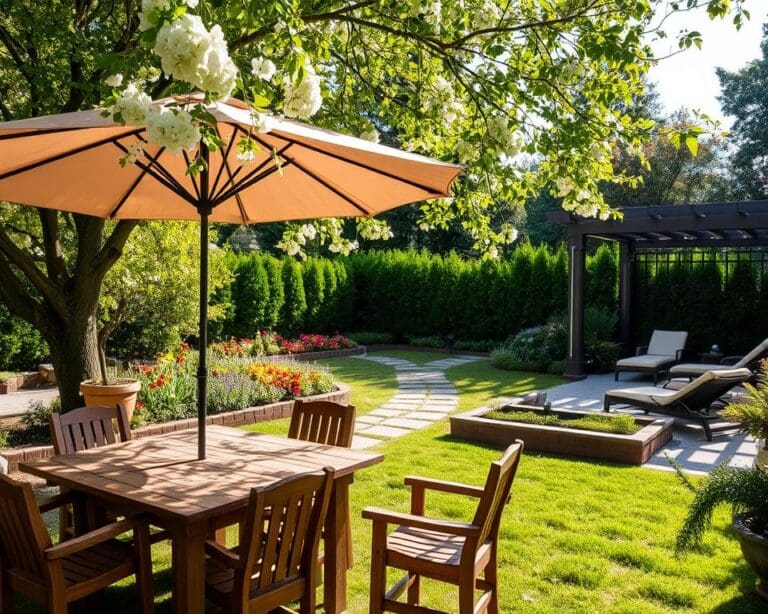 Garten Sitzbereiche