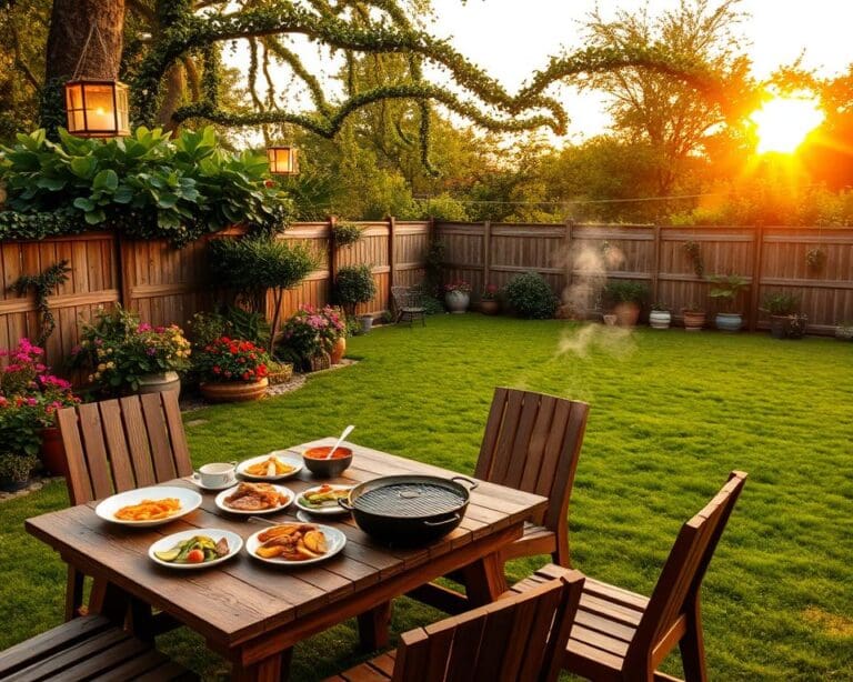 Grillplatz Garten