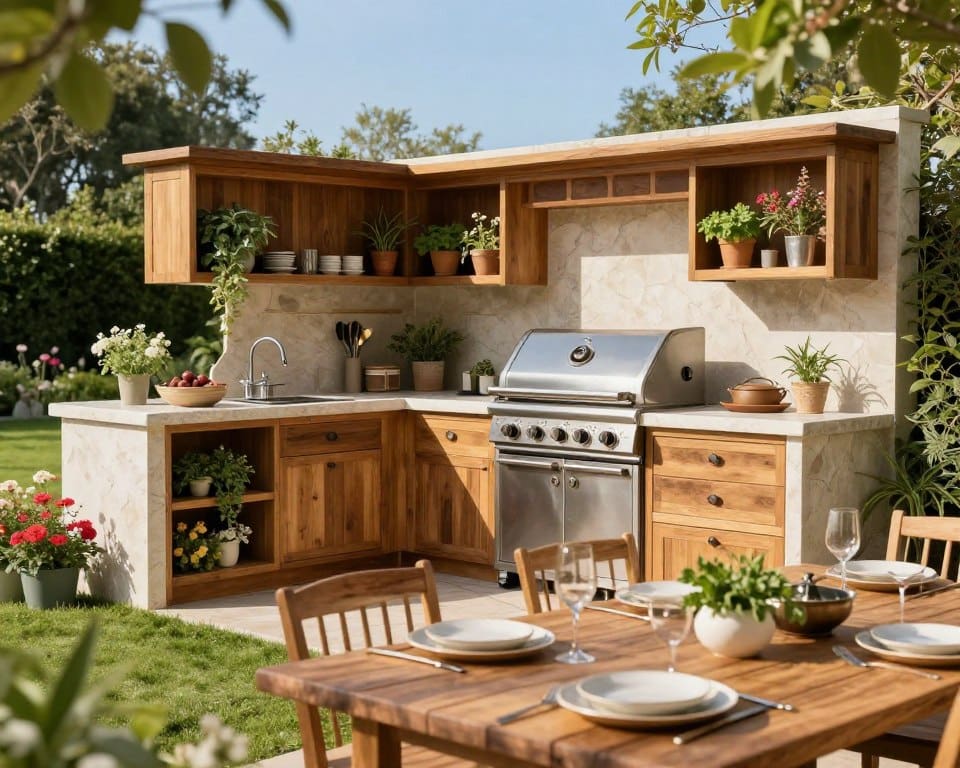 Outdoor-Küche