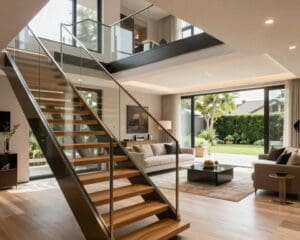 moderne Treppe